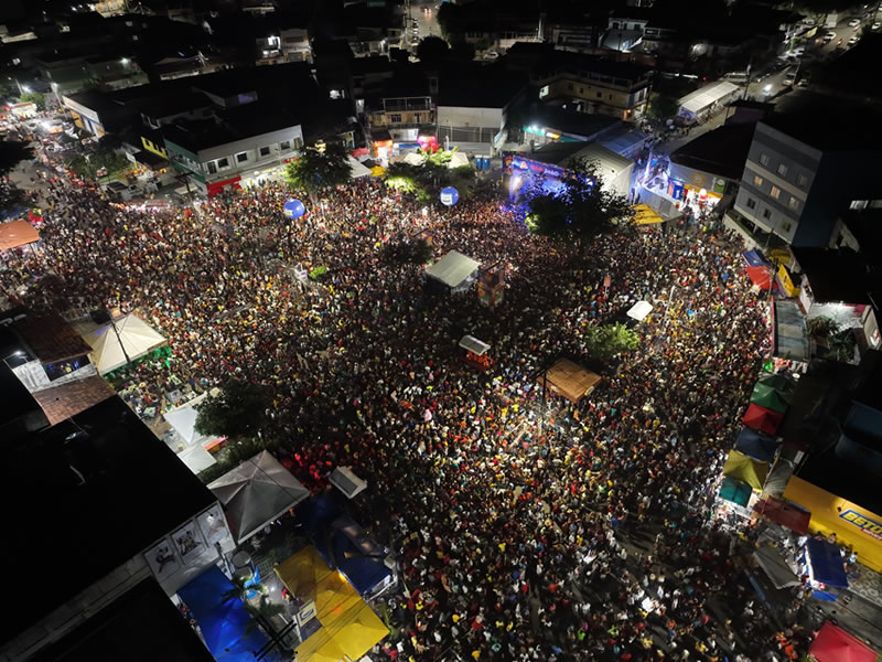 São João: Festa em Paripe teve público estimado em 120 mil pessoas