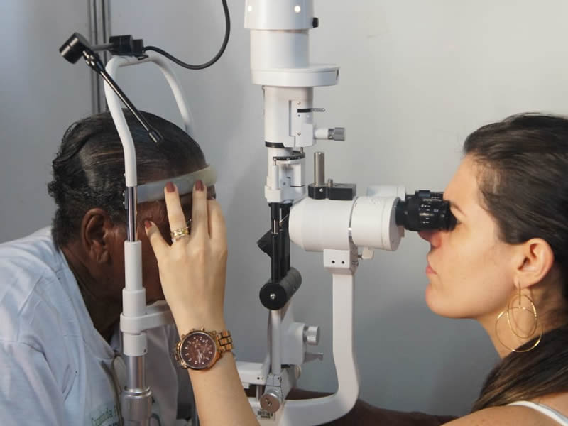 Mutirão de consultas oftalmológicas em Fazenda Coutos