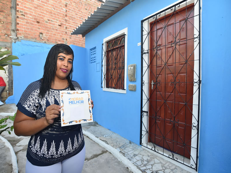 Morar Melhor reforma 132 casas em Santa Luzia do Lobato