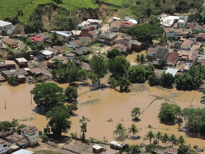 Bahia tem 220 mil pessoas afetadas pelas fortes chuvas