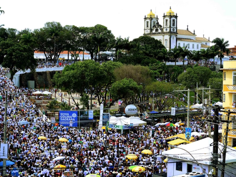 Lavagem do Bonfim celebra o bicentenário da Independência da Bahia