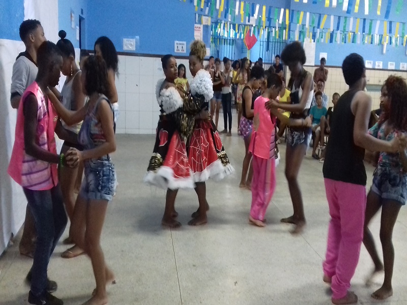 Virada Cultural Junina na Escola Municipal Almirante Ernesto de Mourão Sá