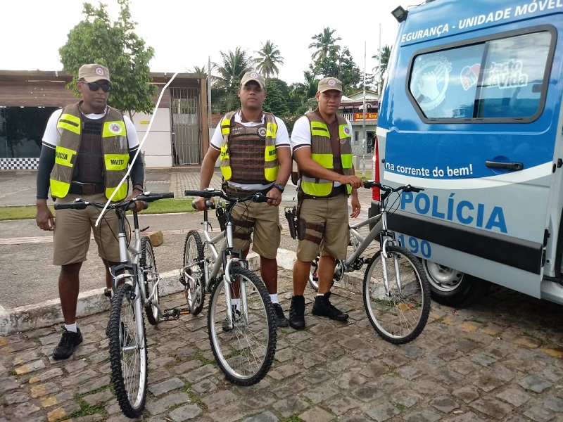 São Tomé de Paripe ganha policiamento ciclístico 