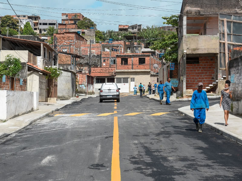 Prefeitura entrega urbanização da Rua Galiléia, em Coutos