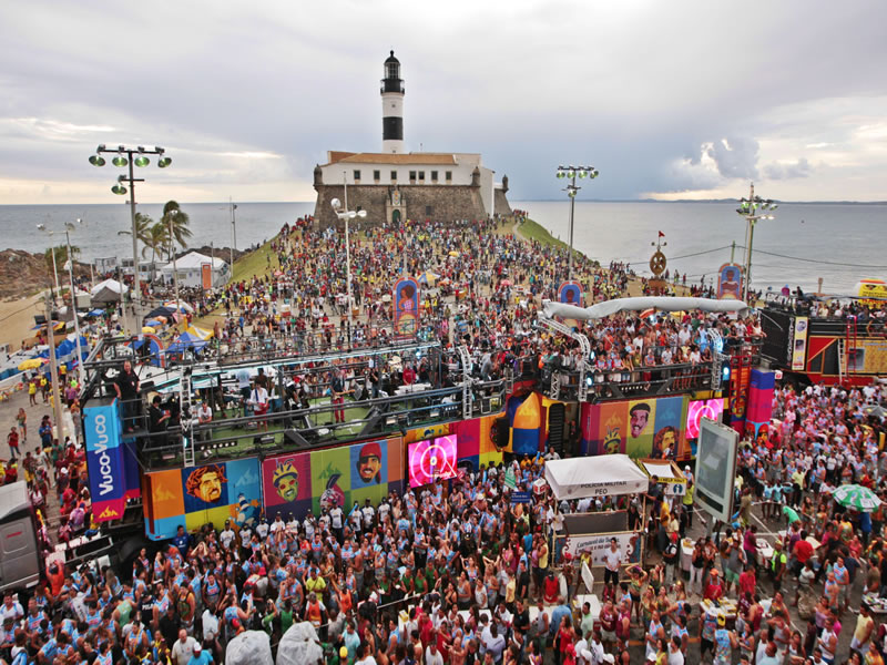 Abertura oficial do Carnaval acontece nesta quinta-feira (20) no Farol da Barra