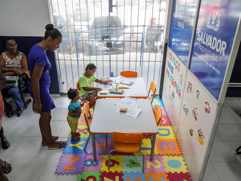 Pais e filhos aprovam Espaço Kids Bairrinho nas Prefeituras-Bairro de Salvador
