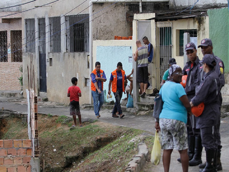 Codesal realiza simulação de evacuação no bairro Alto da Terezinha