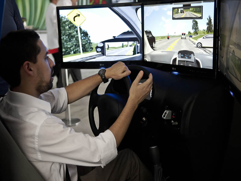 Uso do simulador de direção passa a ser obrigatório na Bahia para candidatos à categoria B