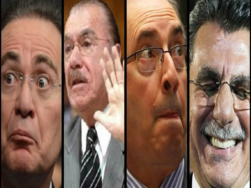 Janot pede prisão de Renan, Sarney, Jucá e Cunha por trama contra a Lava Jato