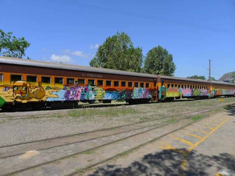 Trens do Subúrbio receberão projeto artístico da dupla OSGEMEOS