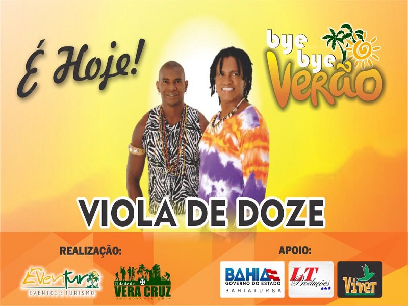 Banda Viola de Doze anima a cidade Vera Cruz neste sábado
